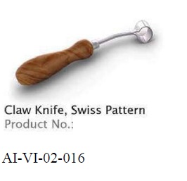 CLAW KNIFE, SWISS PATTERN